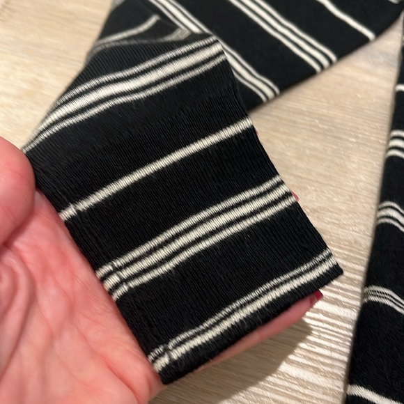 J. Crew | Margot Crewneck Merino Wool Sweater black white classic stripe - Picture 4 of 10